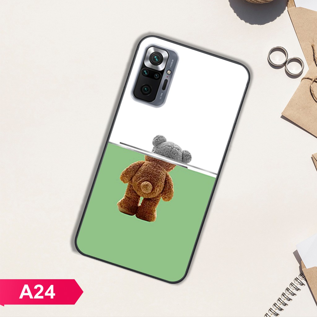 Ốp lưng Xiaomi Redmi 10/Redmi note 10/Redmi note 10s/Redmi note 10 10 PRO/MI 10T PRO in hình gấu cực đẹp cute