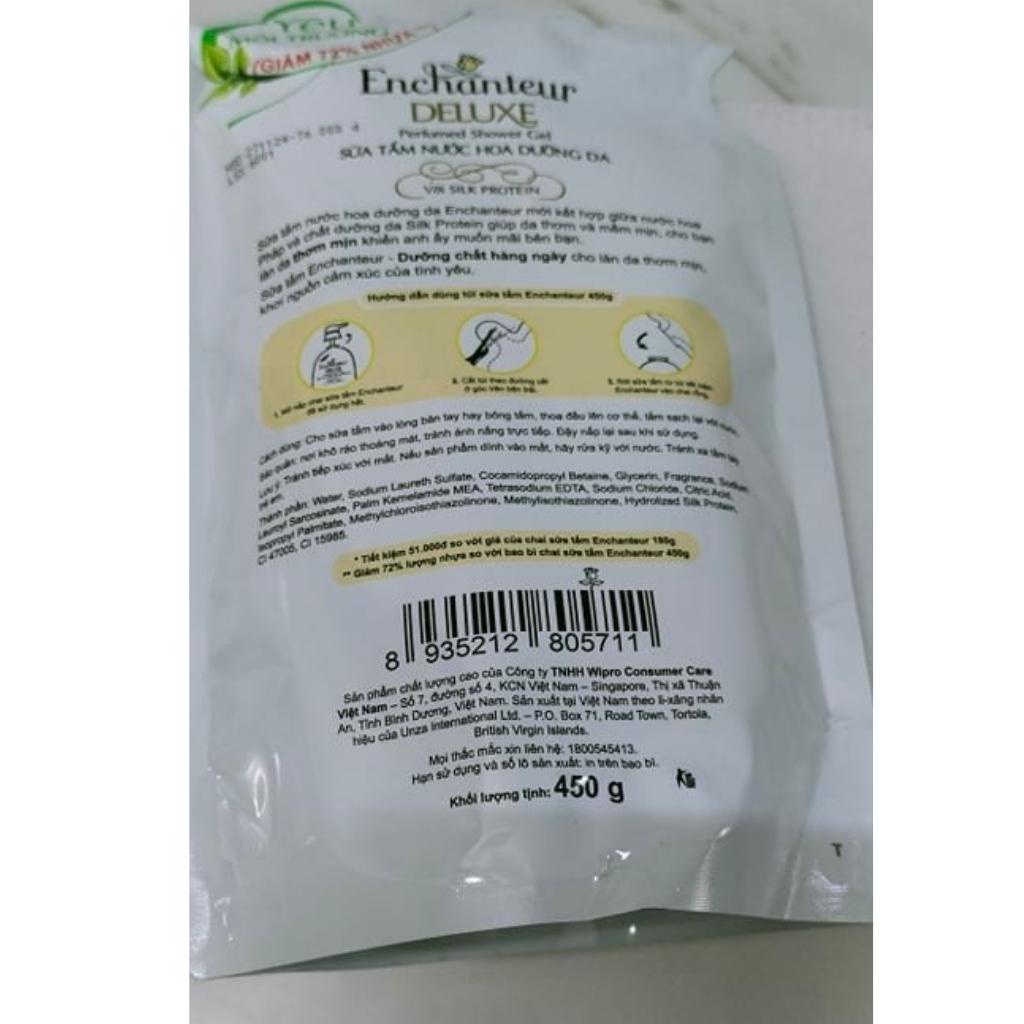 Sữa Tắm Hương Nước Hoa Enchanteur 200g /450g(hàng tặng)