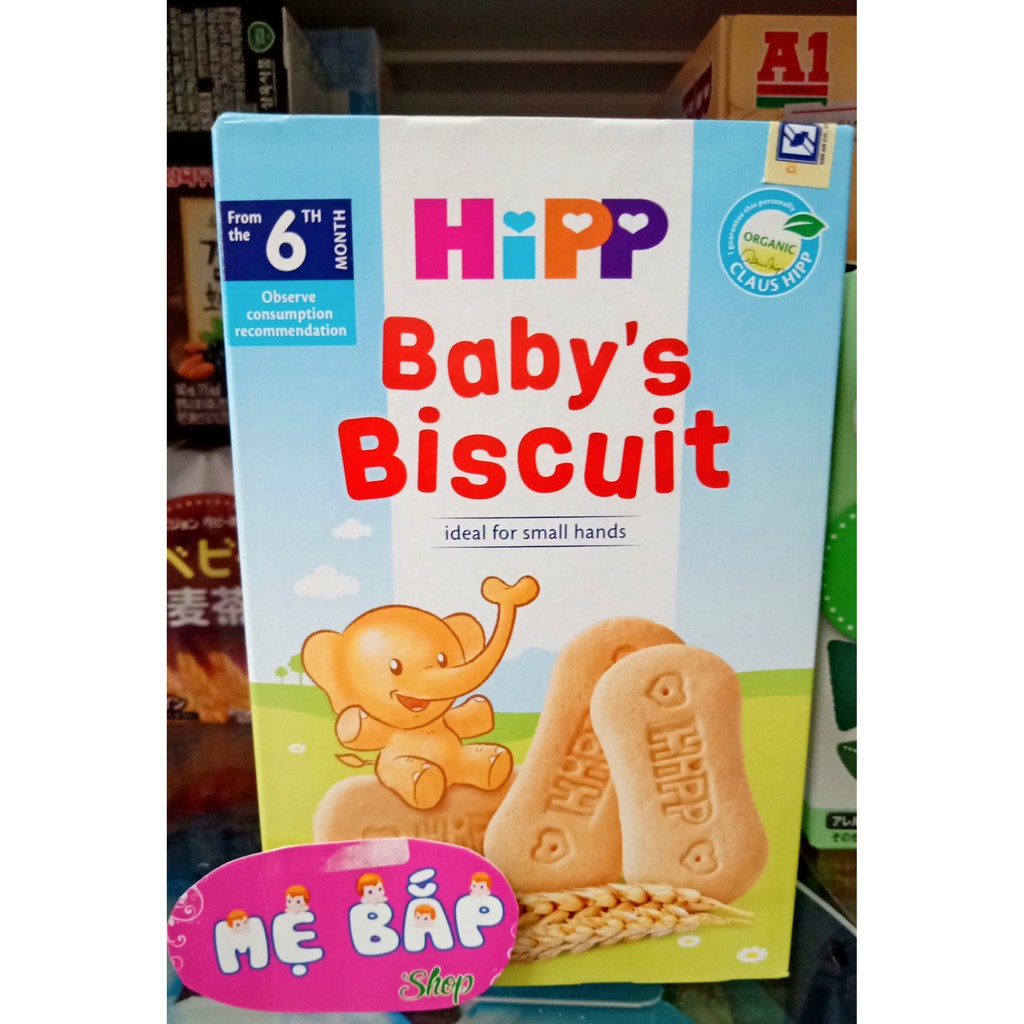 BÁNH QUY HIPP CHO TRẺ TỪ 6M 150G