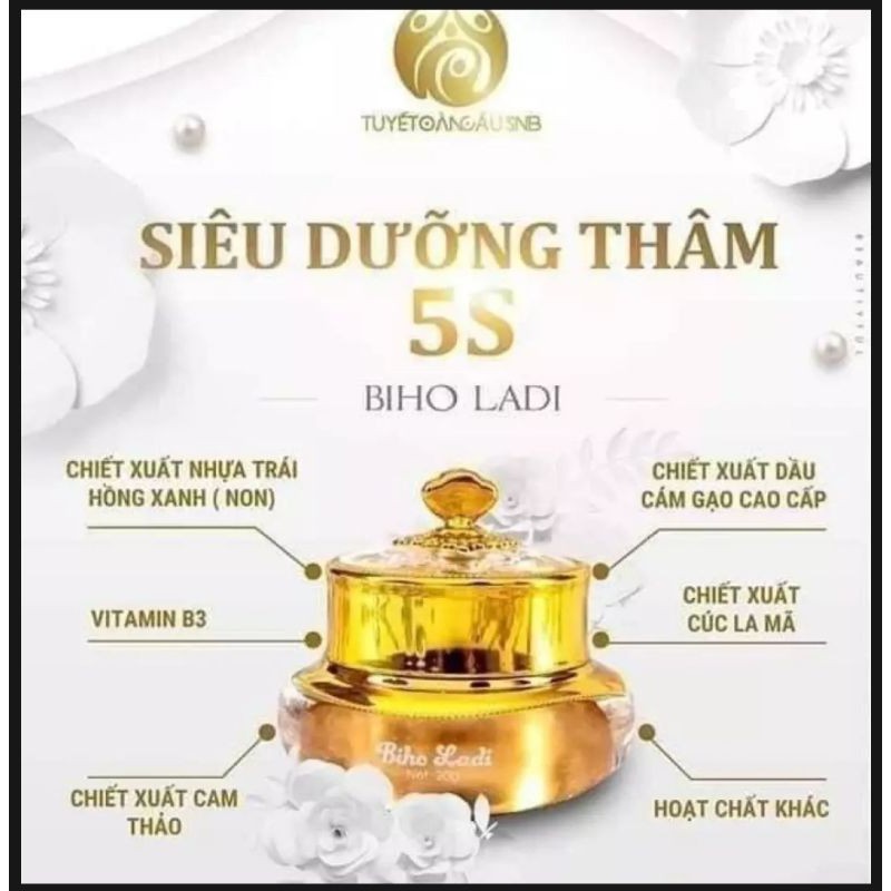 BIHO_LADI SIÊU DƯỠNG THÂM 5S ĐÁNH BAY THÂM NÁCH, BIKINI, MÔNG