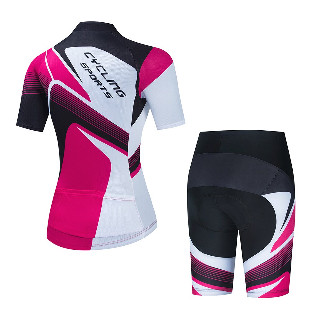 Bộ quần áo đi xe đạp thoáng khí nhanh khô thời trang mùa hè 2021 cho nữ