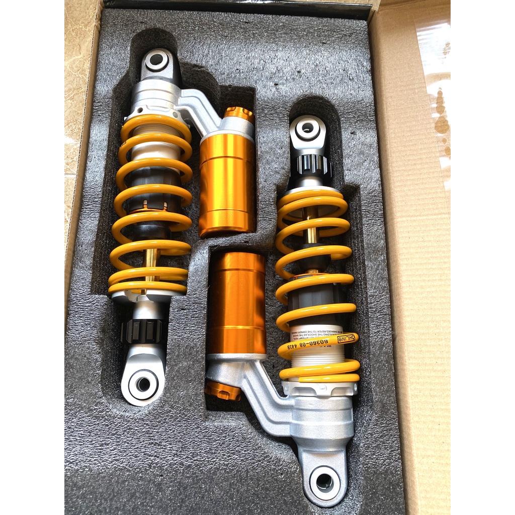 Phuộc Thụt Ohlins Bình Dầu Có Tăng Chỉnh: WAVE DREAM -FUTURE-SIRUS-JUPITER.....Bảo Hành 1 Năm