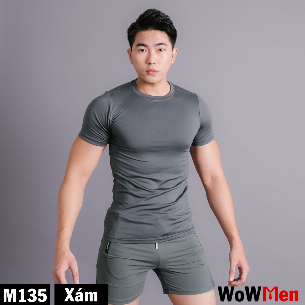 Áo Thun Nam Ngắn Tay Body Cotton 4 Chiều Tập Gym Thể Thao Chất Lượng Giá Rẻ | BigBuy360 - bigbuy360.vn
