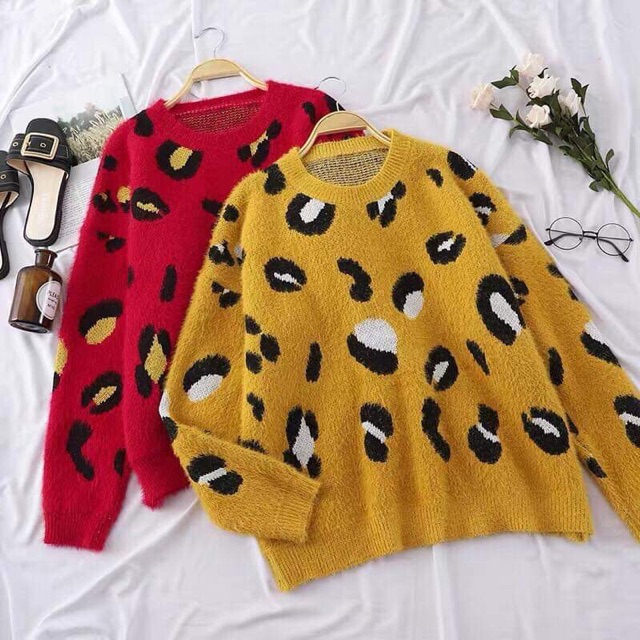 A994 - ÁO LEN LEOPARD 4 MÀU CỰC XINH | BigBuy360 - bigbuy360.vn