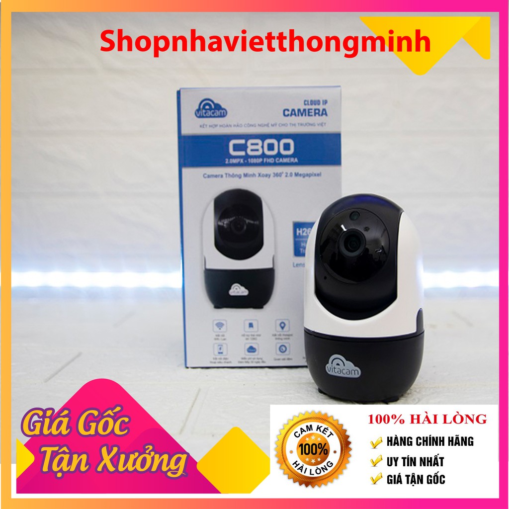 CAMERA VITACAM C800 2Mpx- Công Nghệ AI thông minh | BigBuy360 - bigbuy360.vn