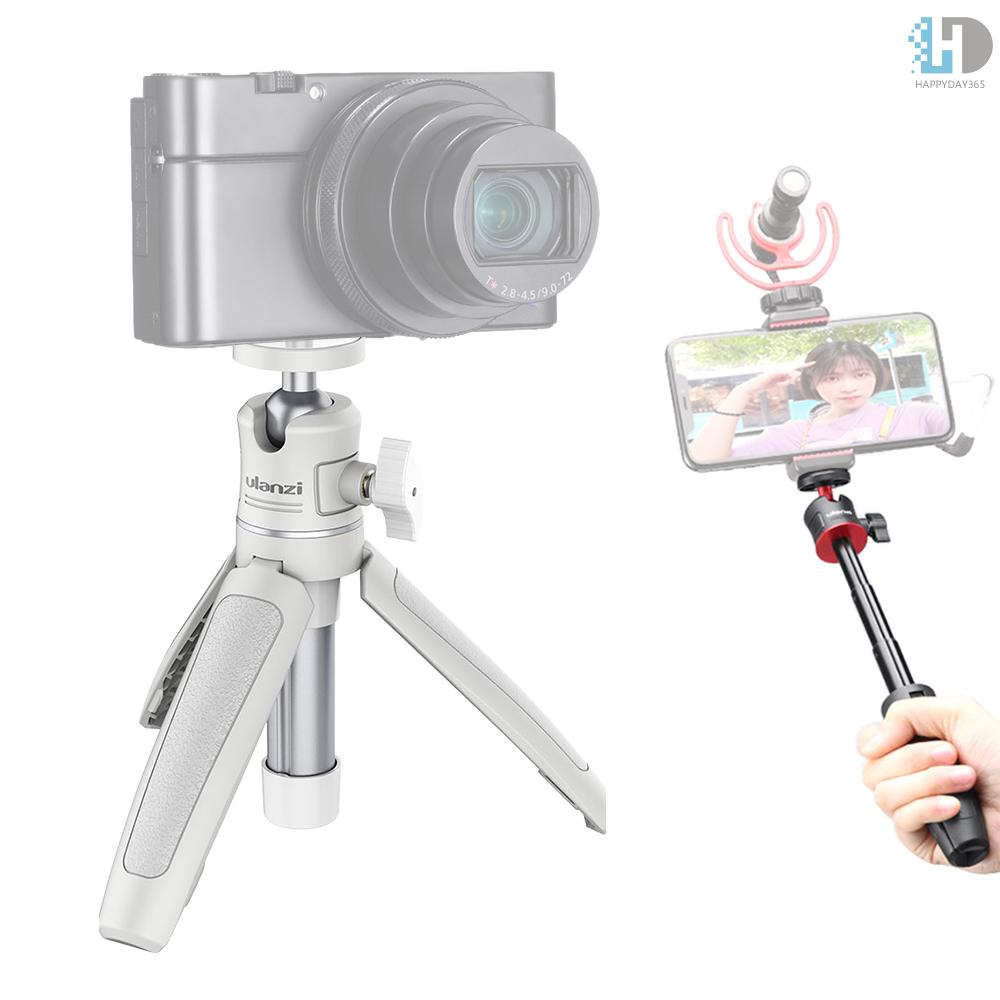 Giá đỡ máy ảnh ba chân để bàn ulanzi MT-08 Mini + đầu bi linh hoạt ốc 1/4 thích hợp chụp ảnh Selfie /quay vlog /du lịch