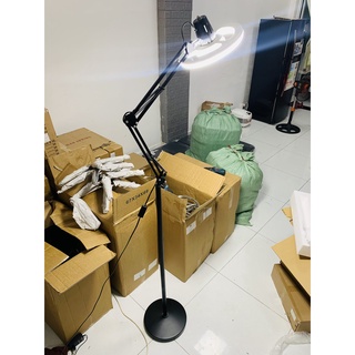 Đèn led bông spa, phun xăm, nối mi trục khuỷu