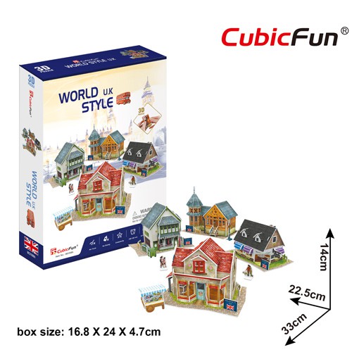 Mô hình giấy 3D CubicFun - UK Style W3186h