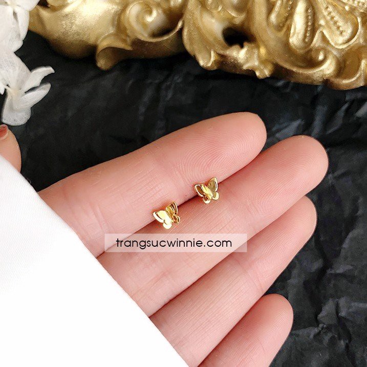 Hoa tai nữ titan tiny butterfly
