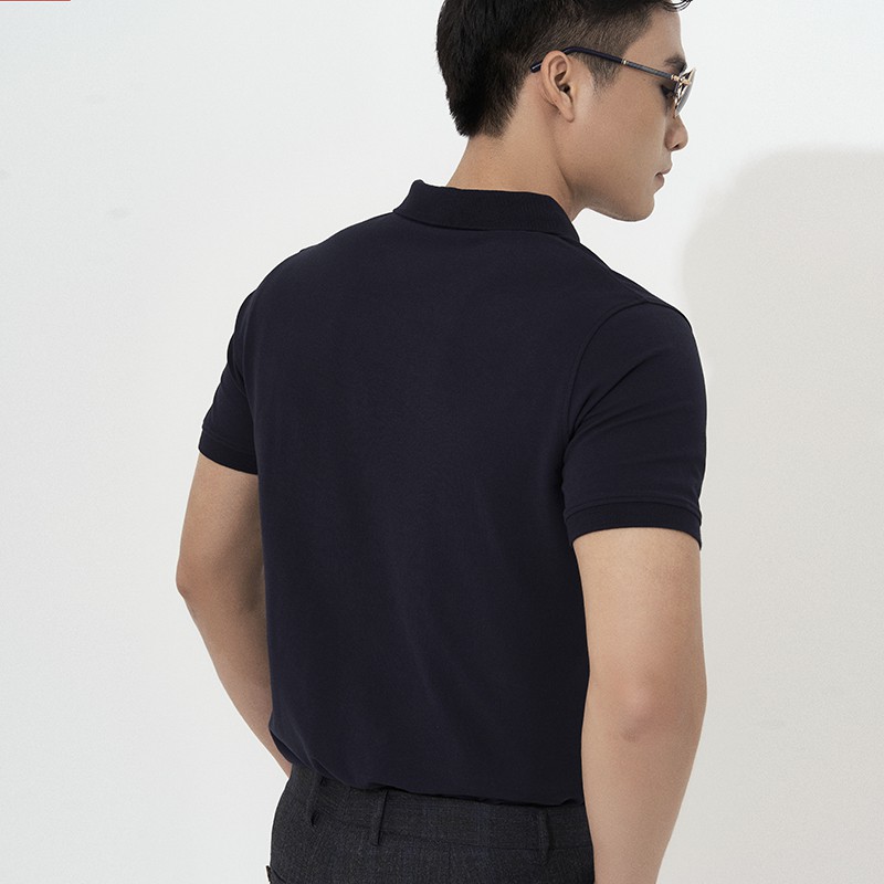 Áo Polo Nam Trơn 1 Màu, Có Cổ Chất Cotton 100% - SỢI ĐAN 40 Cao Cấp, Áo Phông Nam Thêu Logo Venisce | BigBuy360 - bigbuy360.vn