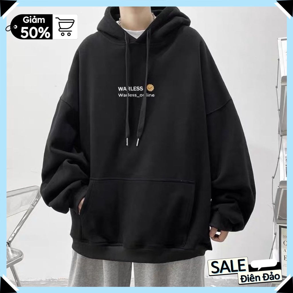 Áo hoodie nam nữ phong cách ovesize nỉ siêu đẹp vải dày from rộng | BigBuy360 - bigbuy360.vn