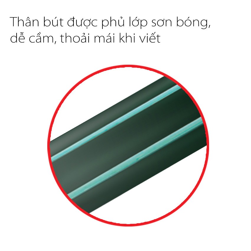 Combo 14 cây bút chì gỗ phác thảo STABILO Othello 282 thân sọc trắng xanh (PC282-C14)