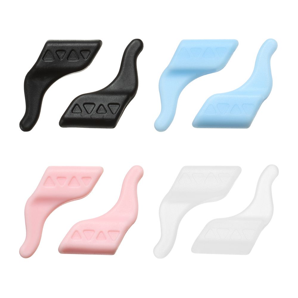Phụ kiện đỡ mắt kính chống trượt bằng silicon nhiều màu sắc nhỏ gọn và tiện dụng
