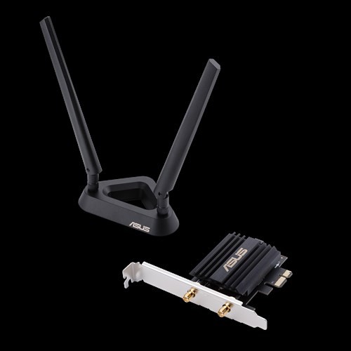 Card Mạng Wifi Asus PCE-AX58BT PCI-e a/b/g/n/ax3000 2.4GHz/5GHz 2402Mbps+574Mbps - Hàng Chính Hãng | WebRaoVat - webraovat.net.vn