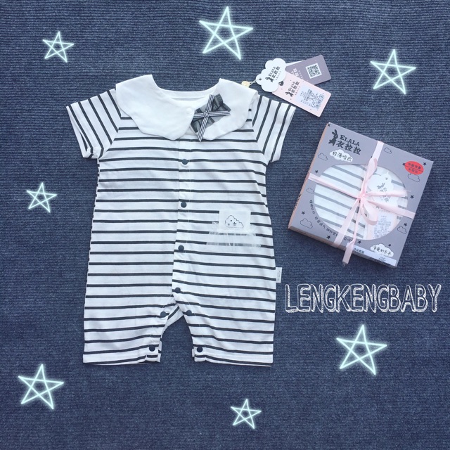 Body bé gái Elala cộc tay