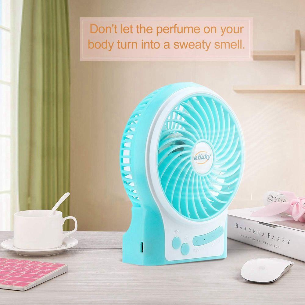 Quạt Mini Để Bàn Có Thể Điều Chỉnh Và Sạc Lại Tiện Dụng
