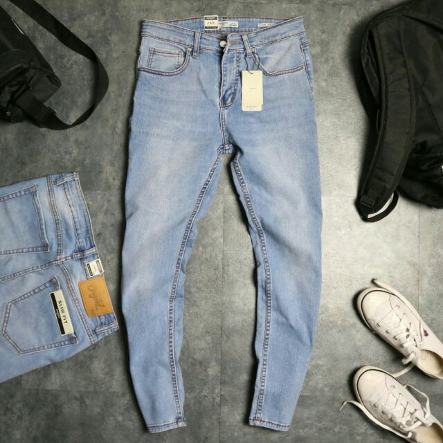 Quần Jean Dài Nam Co Giãn, Không Phai, Ống Slim Đứng | BigBuy360 - bigbuy360.vn