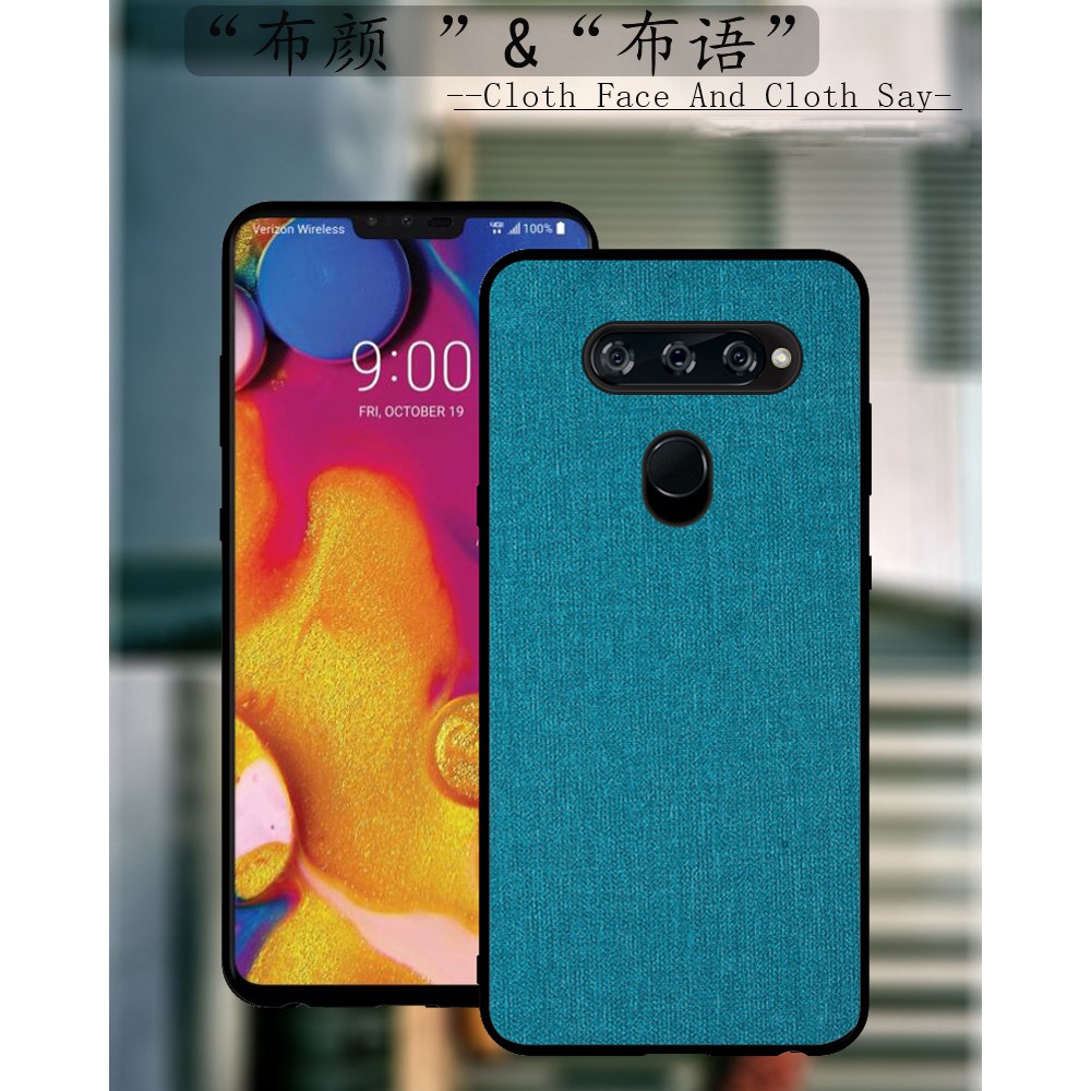 Ốp lưng chống sốc vải bò LG V40, G8 2 camera