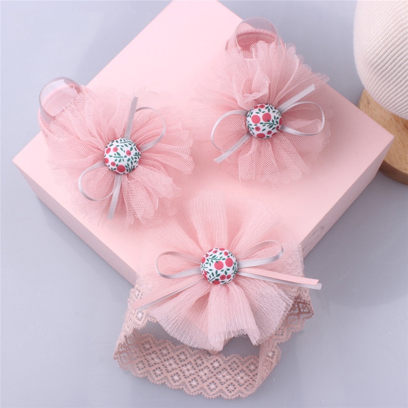 Set 2 băng đô nơ xinh xắn dành cho bé gái