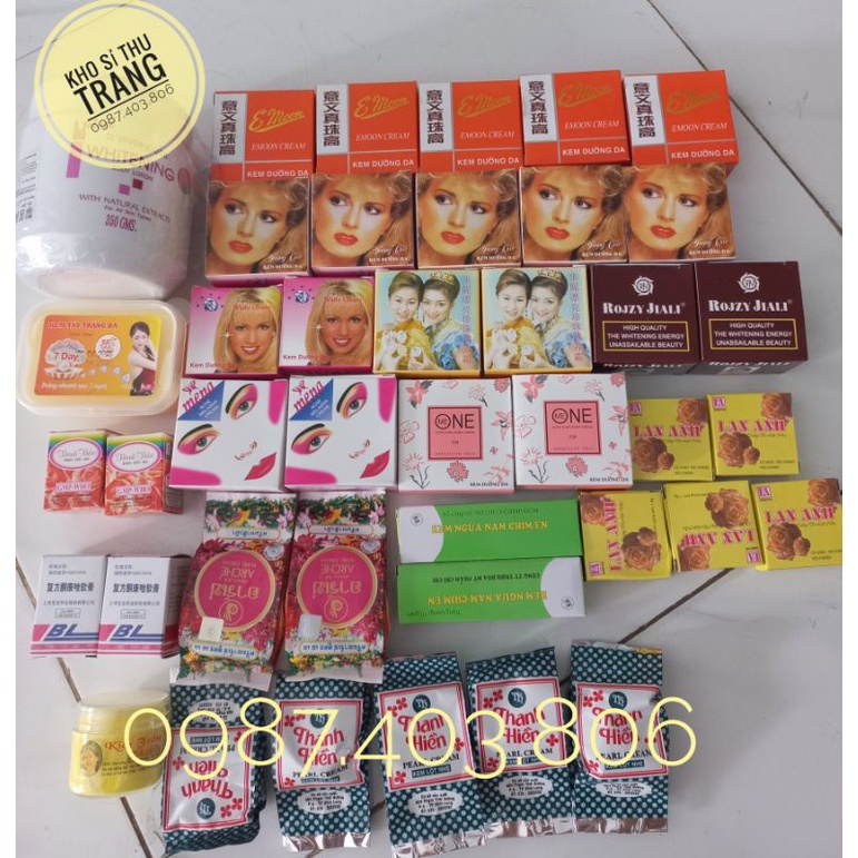 Bộ kem trắng da toàn thân