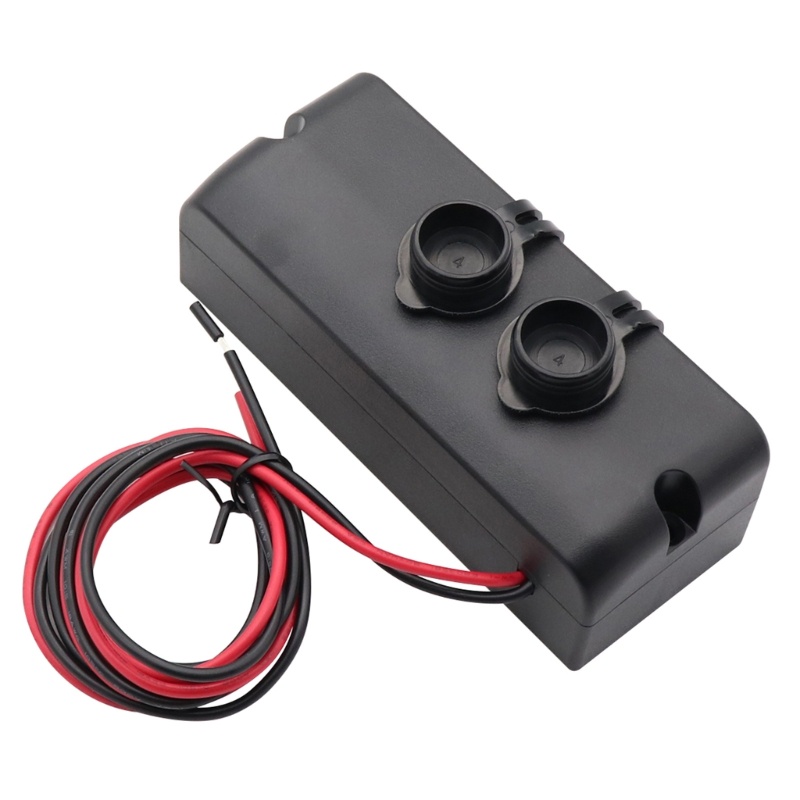 Ổ Cắm Điện Hai Cổng USB 12V 24V Cho Xe Hơi / Tàu Thuyền