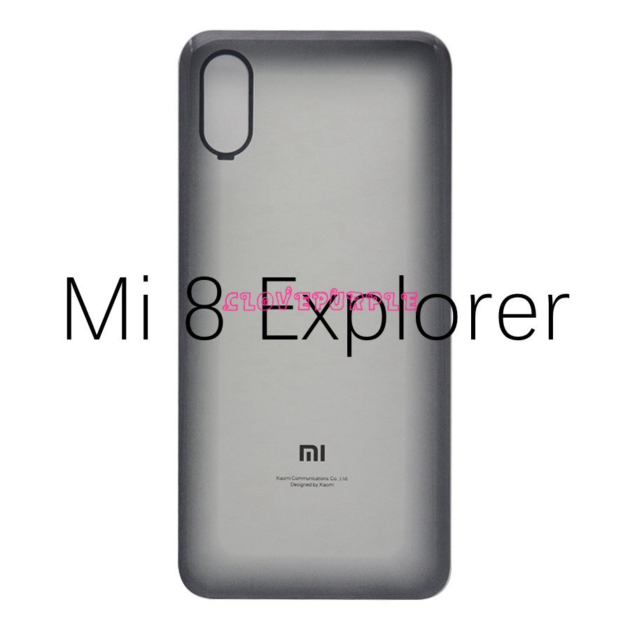 Nắp lưng điện thoại thay thế chuyên dụng cho Xiaomi Mi 8 Mi 8se Mi 8 Lite Mi 8pro Xiaomi Mi8 Se Mi 8se 8 Lite