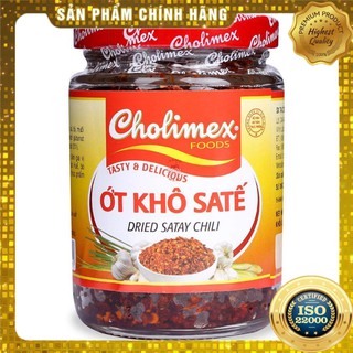 [ Yams Mart ] Ớt Khô Sa Tế Cholimex Lọ Thủy Tinh 100G