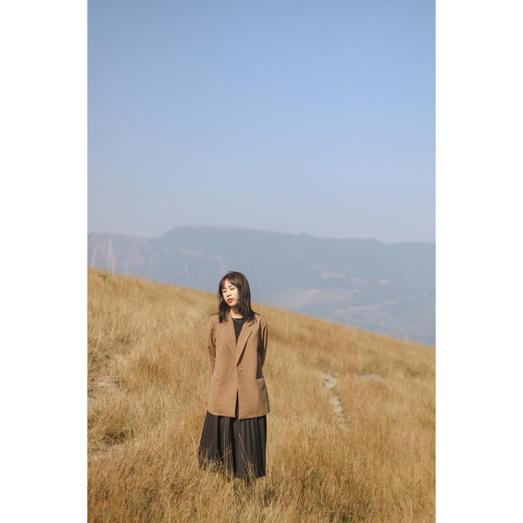 [ẢNH THẬT] Áo Blazer 1 lớp thiết kế_HONGUZI | BigBuy360 - bigbuy360.vn