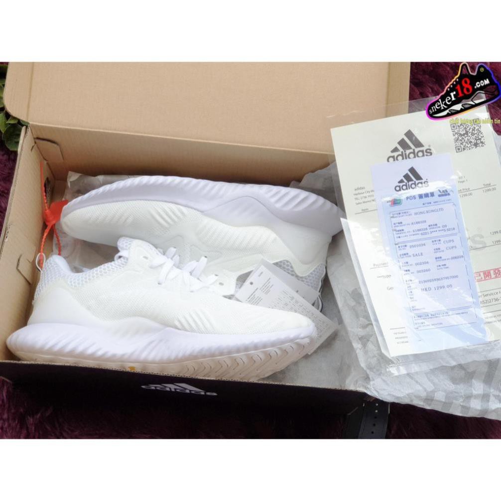 sale [Chính Hãng] 🔥 Giày Adidas Alphabounce 2018 - Màu Trắng _ Hàng Chất Lượng Siêu Chất . 2020 new HOT : : * " > .