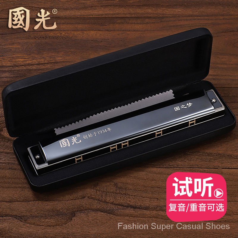 Kèn Harmonica Guoguang Harmonica28Kong Advanced Polyphoniccmus Hóa Học Chuyên Dụng Cho Người Mới Bắt Đầu