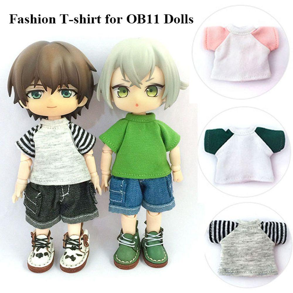 RAINBOW Bộ Quần Áo Thời Trang Dành Cho Búp Bê OB11 1 / 12BJD