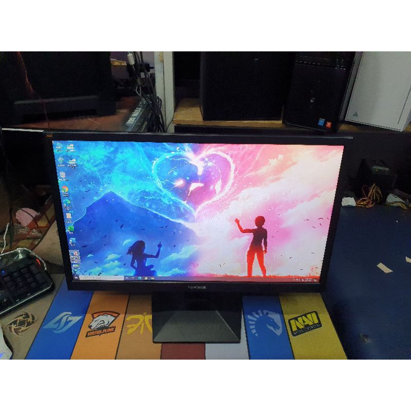 MÀN HÌNH LCD 24IN VIEWSONIC VA2407H CŨ ĐẸP