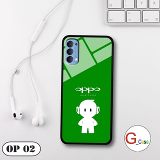 Ốp lưng kính 3D OPPO RENO 4