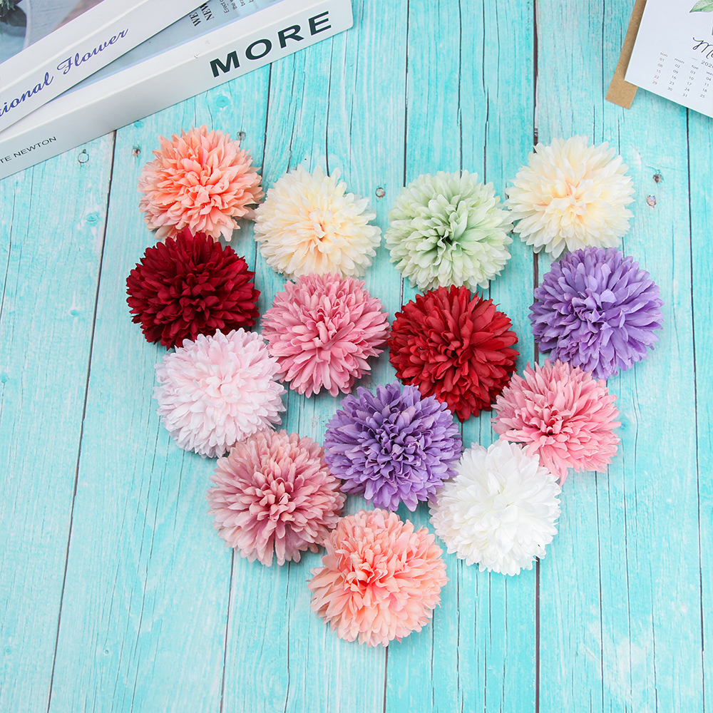 Set 5 Bông Hoa Cẩm Tú Cầu Nhân Tạo Dùng Để Trang Trí