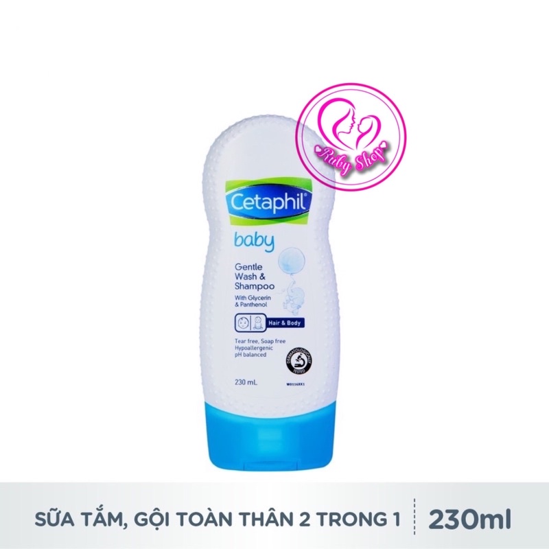 Sữa tắm gội cho bé Cetaphil