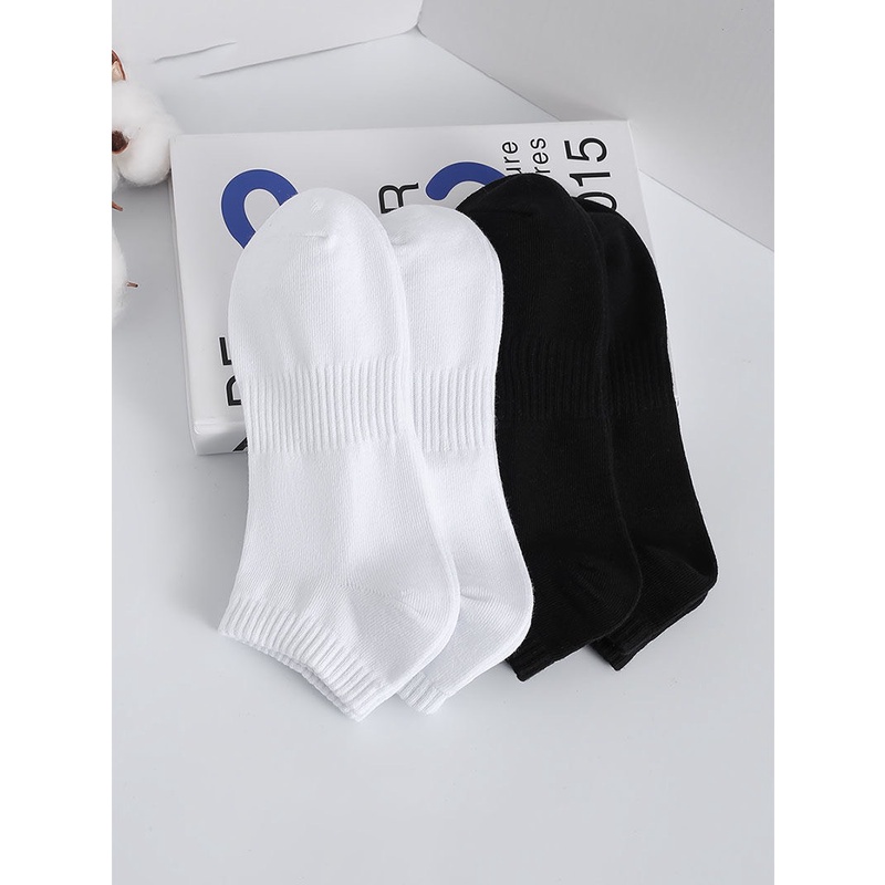 Tất cổ ngắn nam nữ unisex chất liệu cotton thấm hút mồ hôi khử mùi