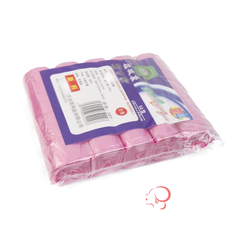 100 Cuộn / 5 Cuộn 100 Túi Đựng Rác Dùng Một Lần Tiện Dụng