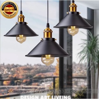 Đèn Chao Thả Nón Vintage T030 trang trí quán cafe,quầy bar