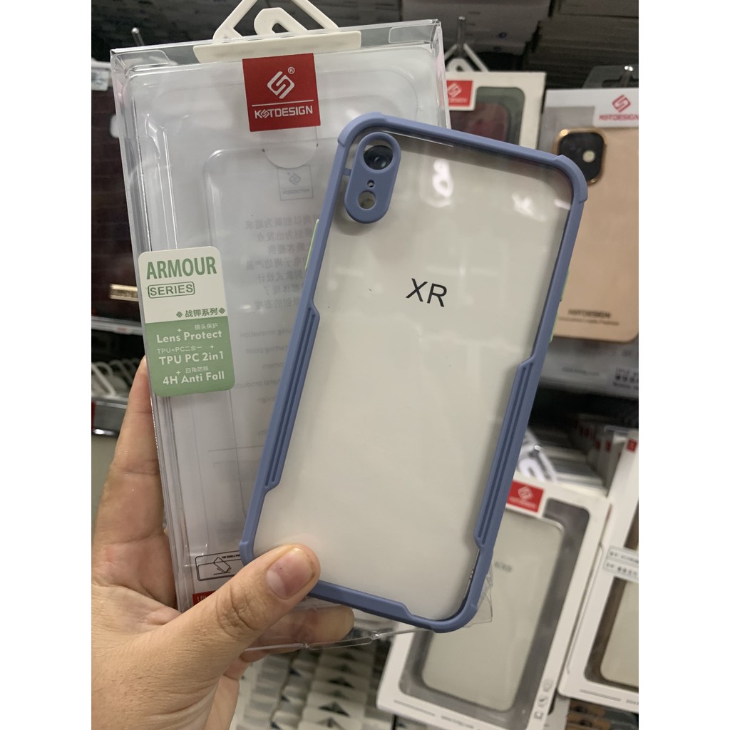 CHÍNH HÃNG Ốp lưng KST iPhone 12 13 / PRO / MAX  Mặt lưng trong, Viền TPU, Chống sốc , chống ố , chống va đập
