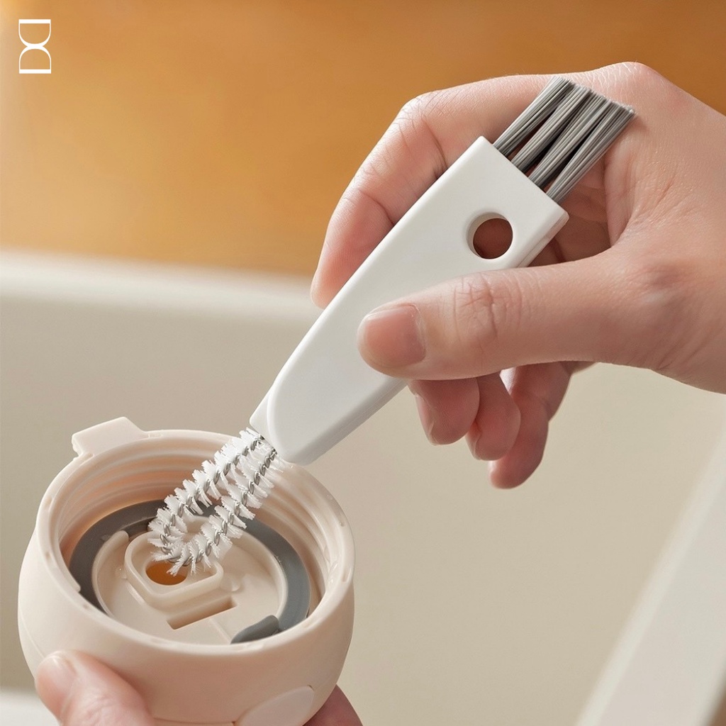 Bàn chải vệ sinh ly tách thiết kế nhỏ gọn ba trong một