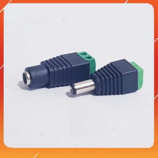 [Loại 1] Combo 10 Jack DC Vặn Vít Đực/ Cái (dùng thi công lắp đặt camera)