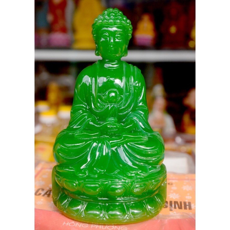 Tượng Đức Phật A Di Đà ngồi cao 15cm