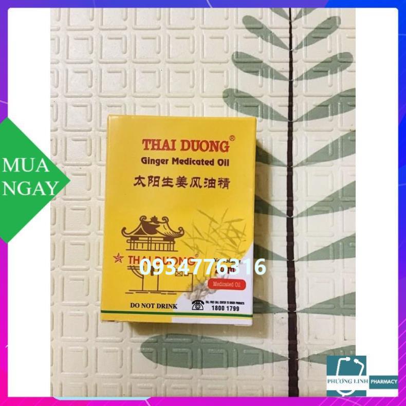 Dầu gừng Thái Dương chai lớn 24ml