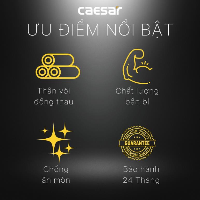Vòi Lạnh Gắn Tường CAESAR W027C