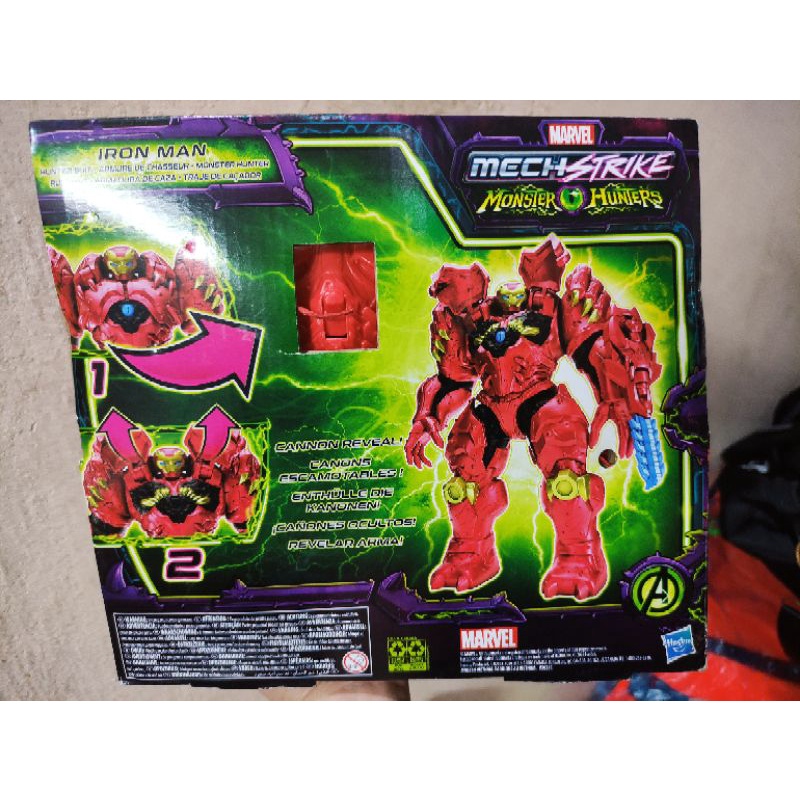 Mô hình Iron Man phiên bản thợ săn quái vật Marvel của Hasbro