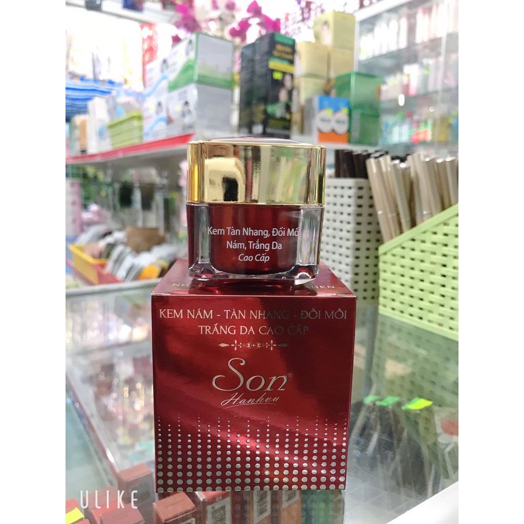 kem son nhau thai cừu collagen hết nám trắng da cao cấp vip hủ  30g [chuẩn hàng cty 100%]