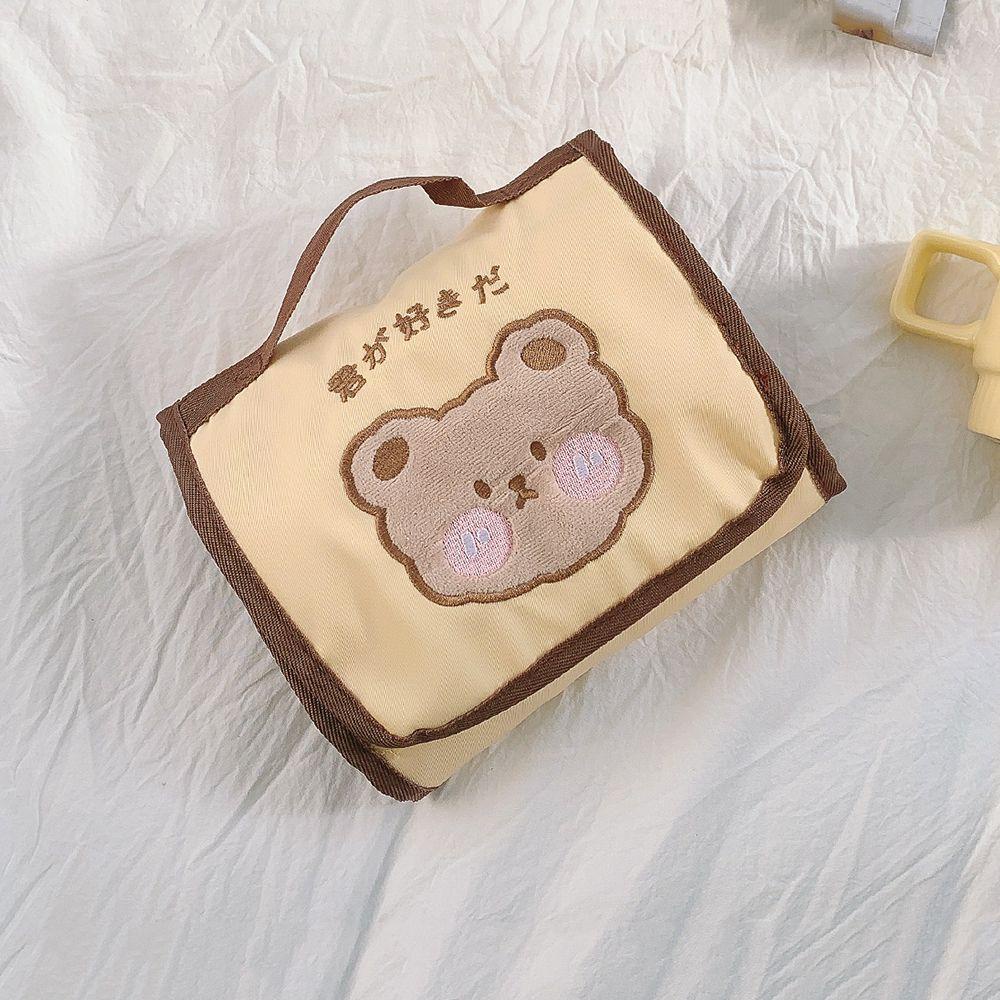 Túi Đựng Mỹ Phẩm Chống Thấm Nước Đa Năng Có Khóa Kéo Dung Tích Lớn Ốp