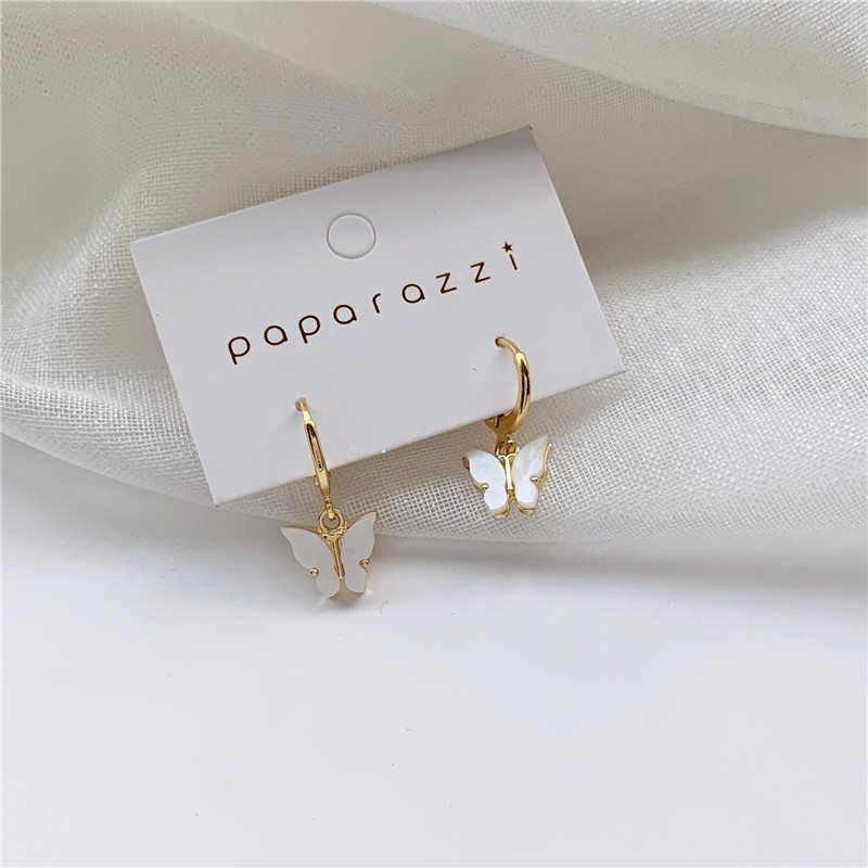 BUTTERFLY Hoa Tai Hình Bướm Phong Cách Hàn Quốc Cho Nữ