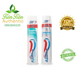 Kem đánh răng Aquafresh Fresh & Minty and Whitening - Anh - 100ml