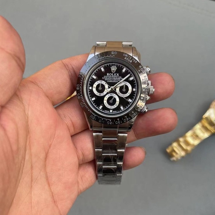 Đồng Hồ Đeo Tay Thép Không Gỉ Mạ Vàng Thời Trang Cho Nam